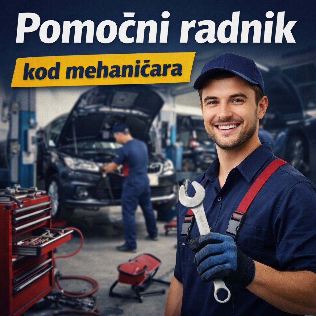 Pomocni Radnik kod Mehanicara